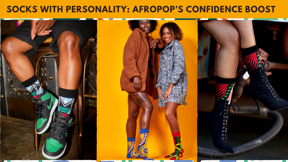 Funky & Bold Socks from London: Discover Afropop’s African-Inspired Style