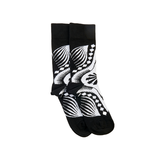 Dashiki Socks Black