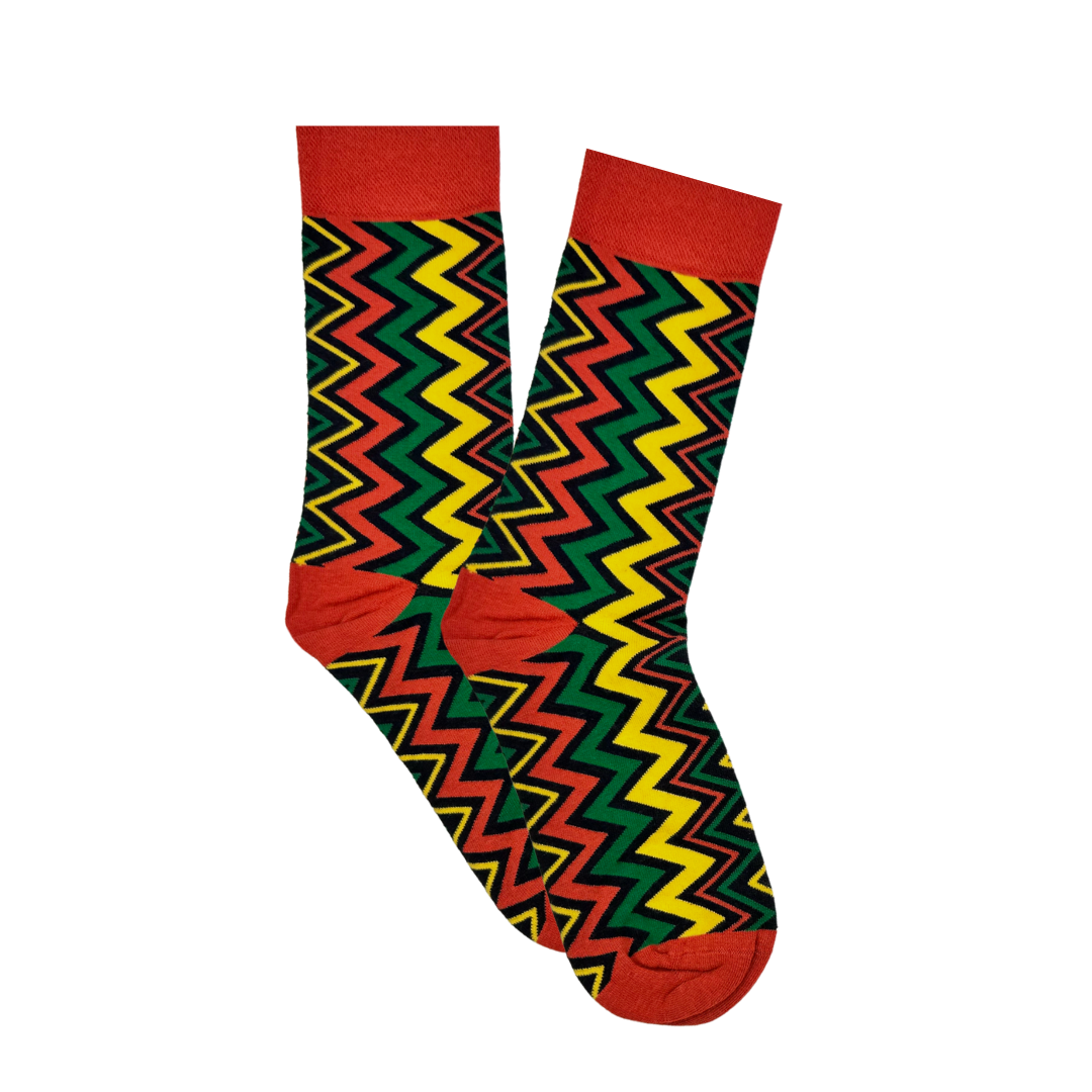 african inspired sock designs