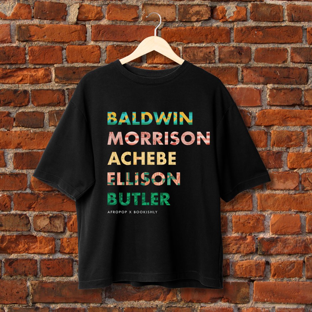 Black Authors T-Shirt Afropop x Bookishly: The Literary Legacy Tee