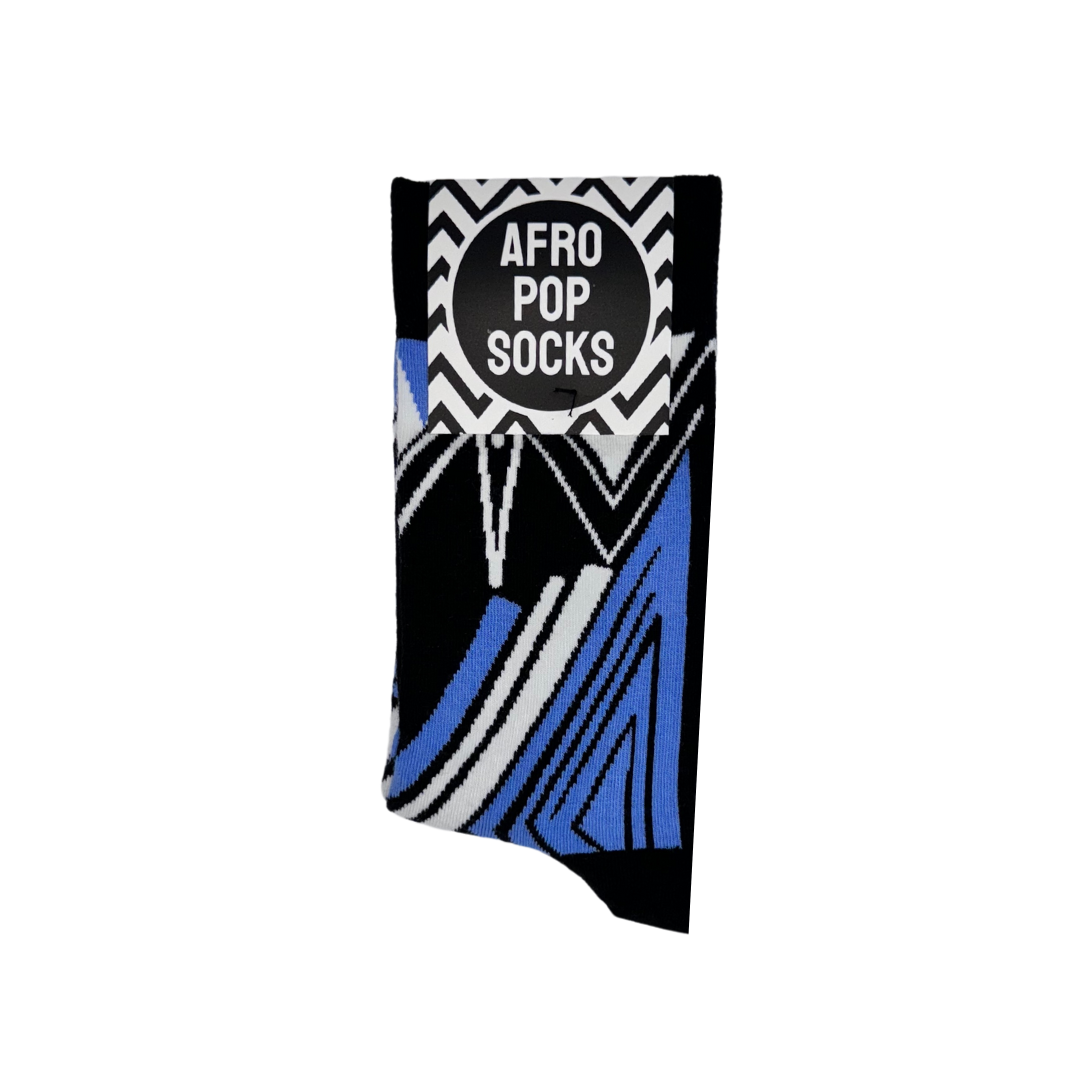 Purple Dashiki socks