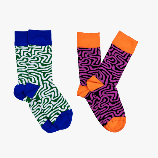 Matching Roots Socks