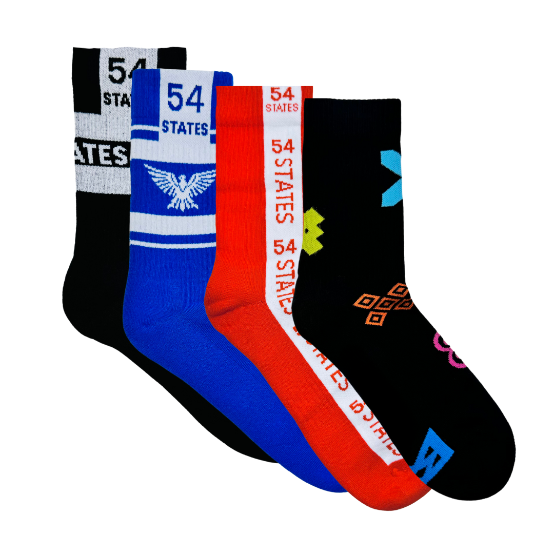 Sports Socks Mystery Pack x 8