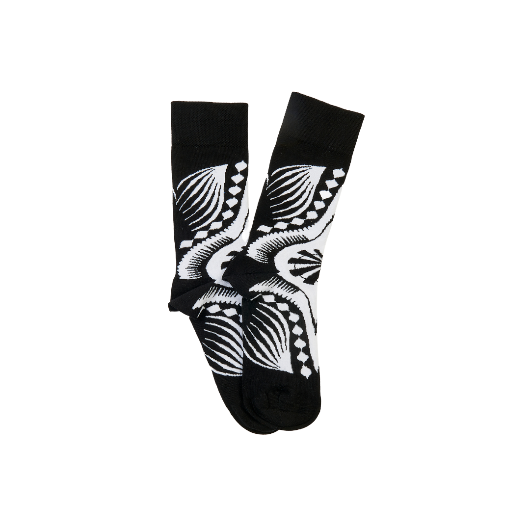 Dashiki Socks (Black)
