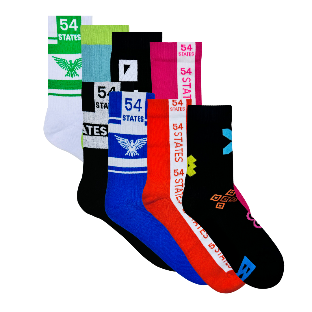 Sports Socks Mystery Pack x 8