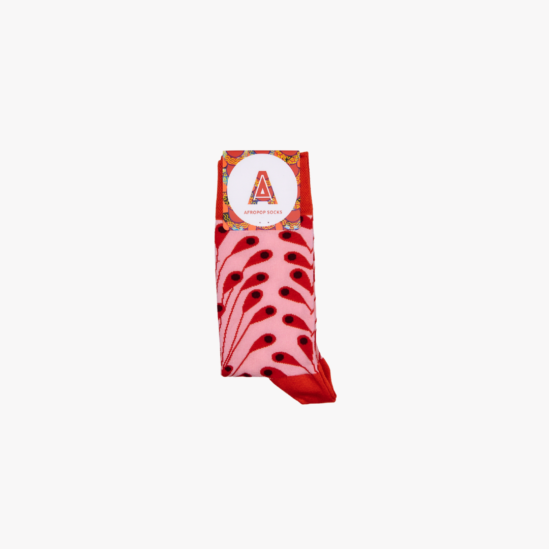 KIDS Peacock Pink Socks