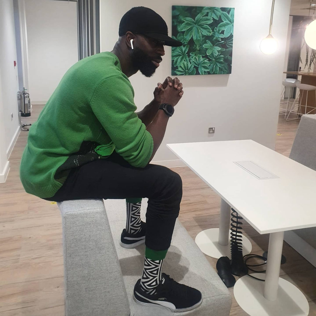 Men's African print socks