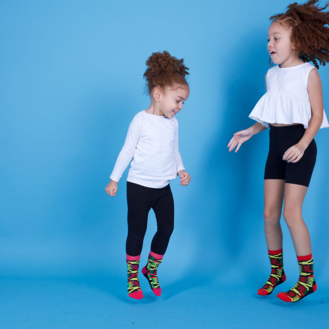 KIDS Zion Red Socks