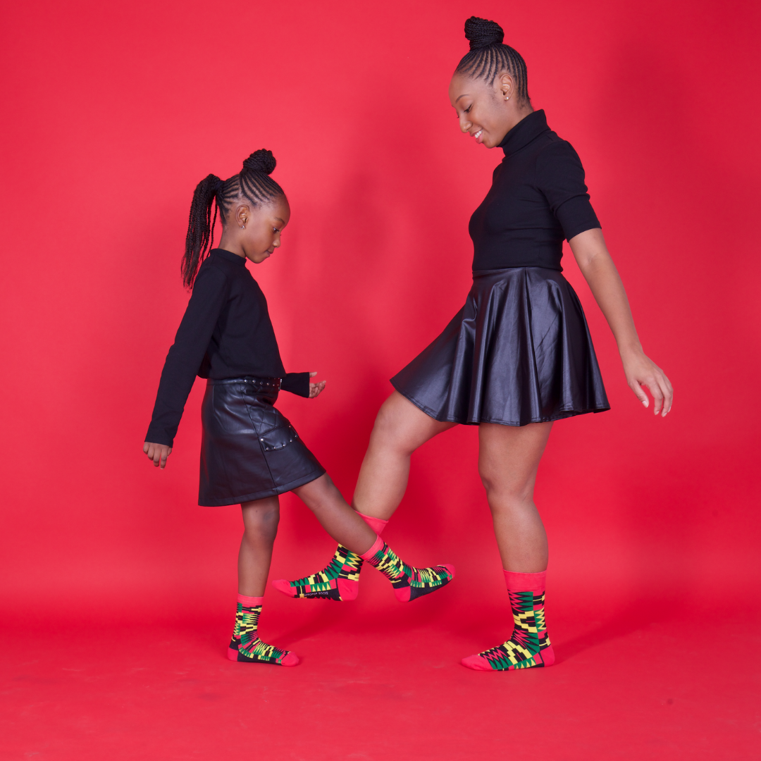 KIDS Zion Red Socks