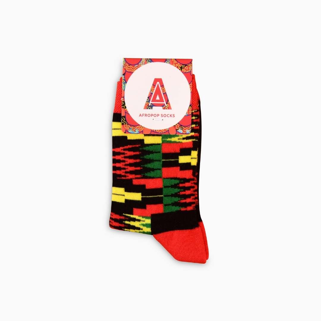 KIDS Zion Red Socks