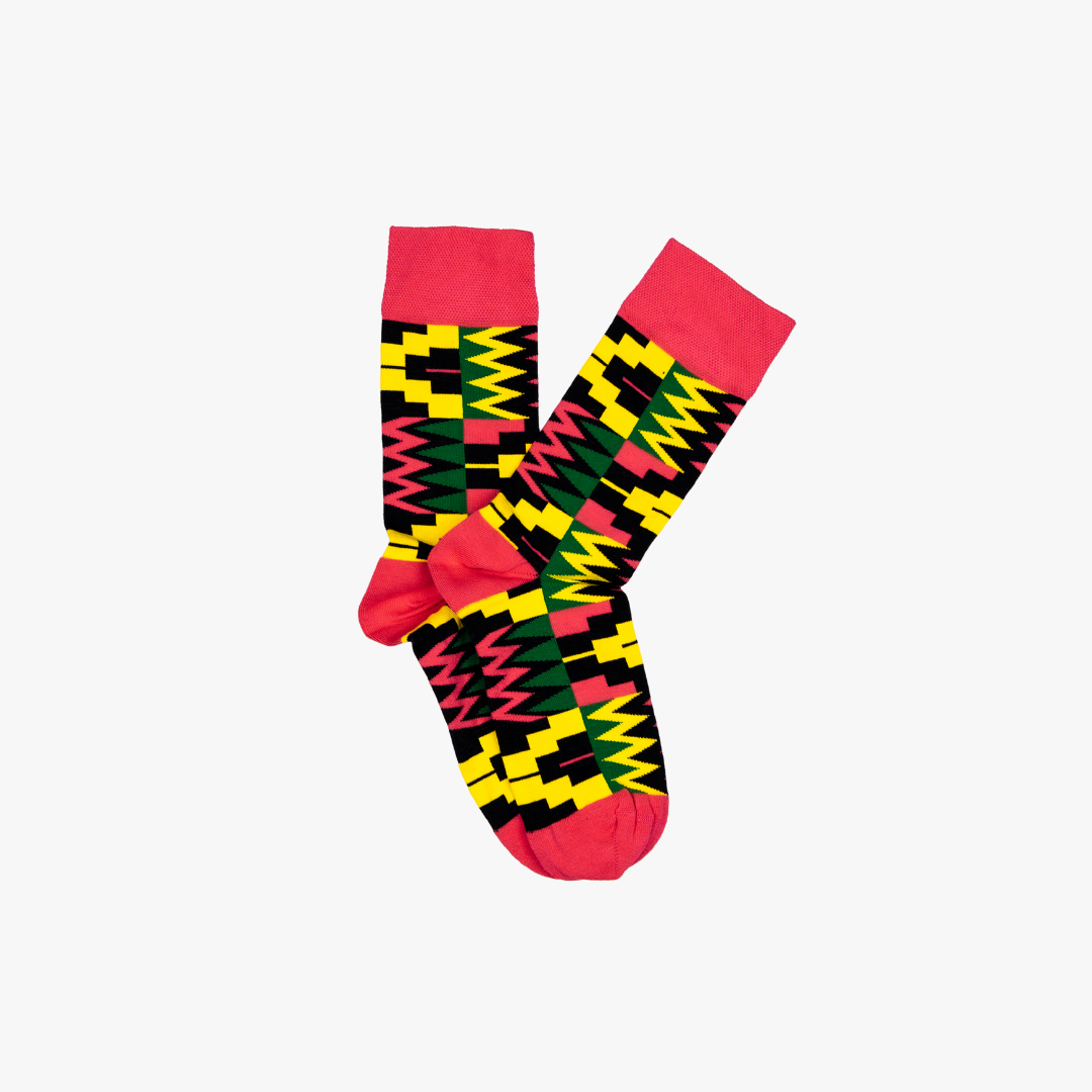 Zion Socks Pink