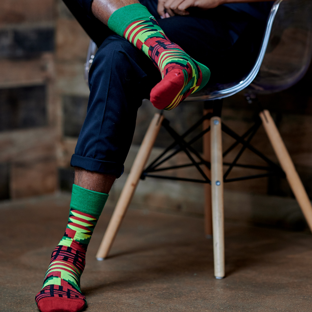 Scholar Socks Green