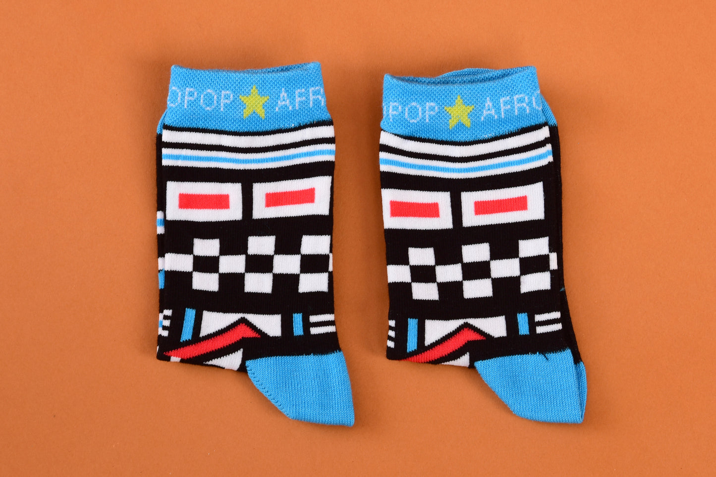 KIDS Ndebele Blue Socks