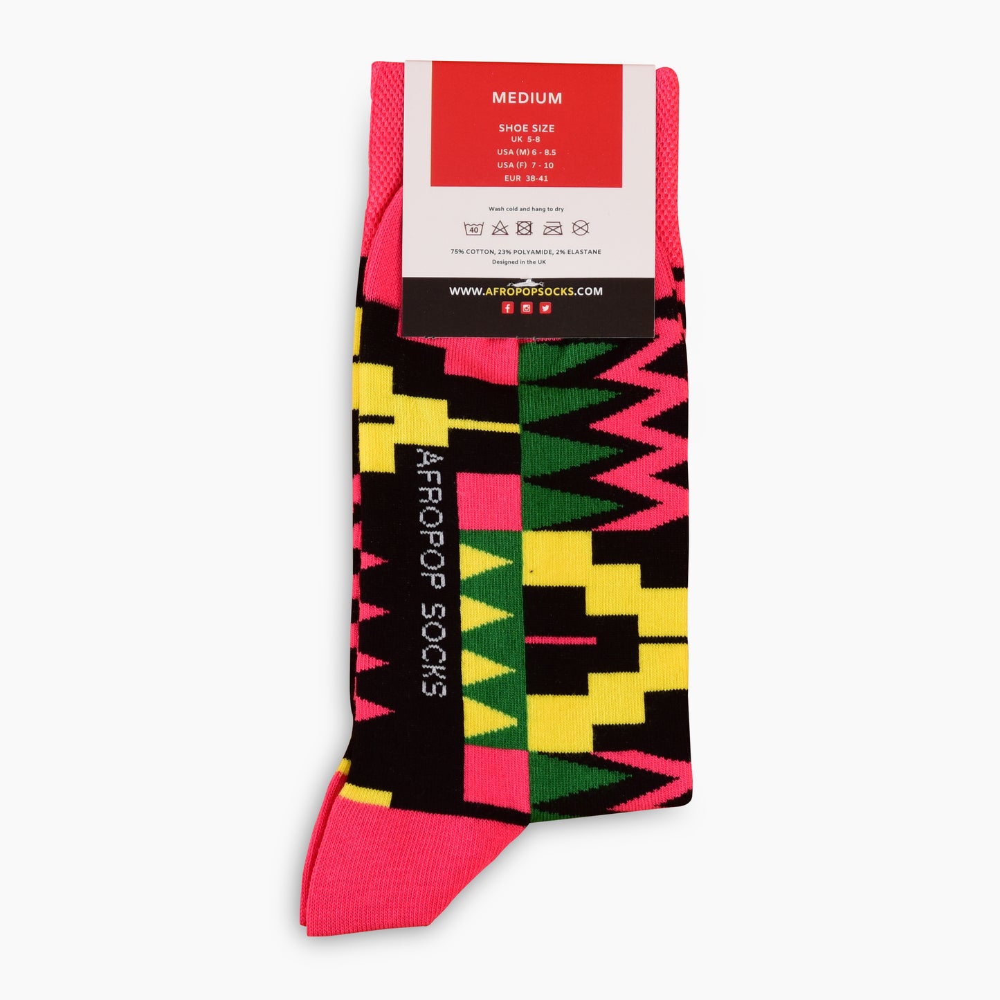 Zion Socks Pink