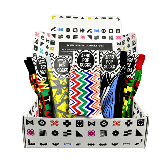 🌍 Bridging Continents, One Pair at a Time | Afropop Socks