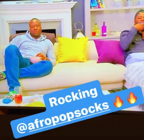 SPOTTED: 5 Male celeb's Rocking Afropop Socks