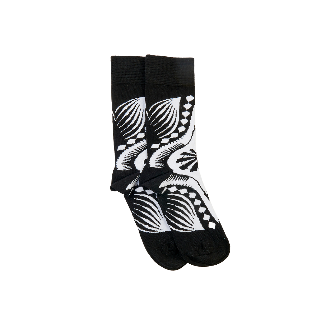 Dashiki Socks Black