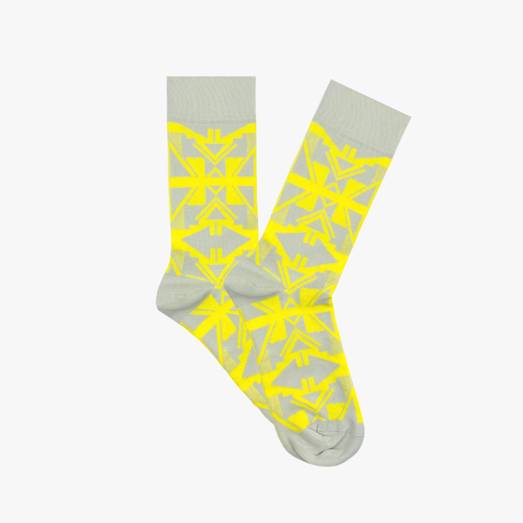 African inspired Shaka socks by Afropop Socks