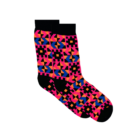 🎁 Kente Winter Socks Black (100% off)