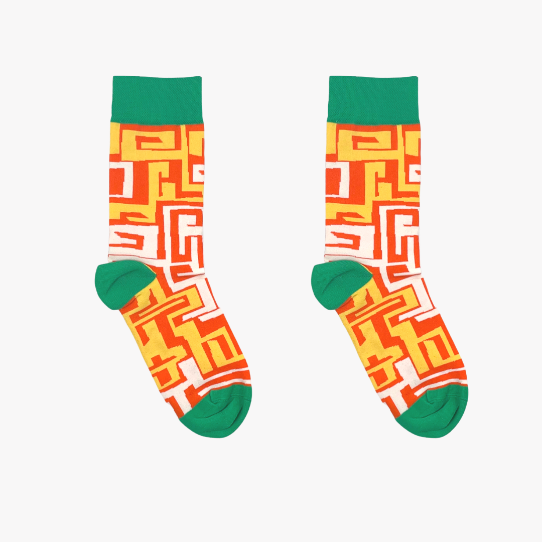 African inspired Street Life socks by Afropop Socks