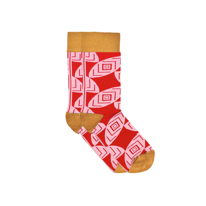 Maasai Pink Socks