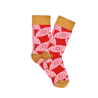 Maasai Pink Socks