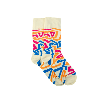 New Highlife Socks Cream