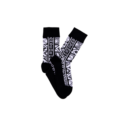 Bogolan Black Socks