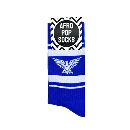 54 States Blue Eagle Socks