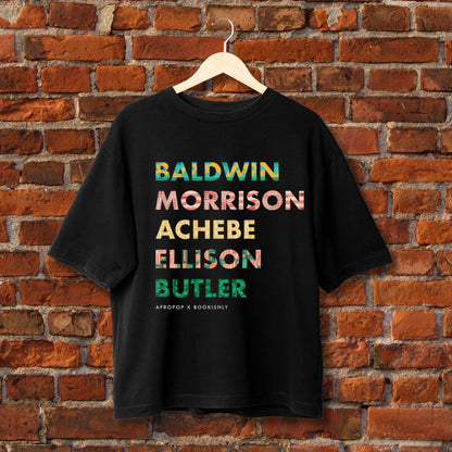 Black Authors T-Shirt Afropop x Bookishly: The Literary Legacy Tee