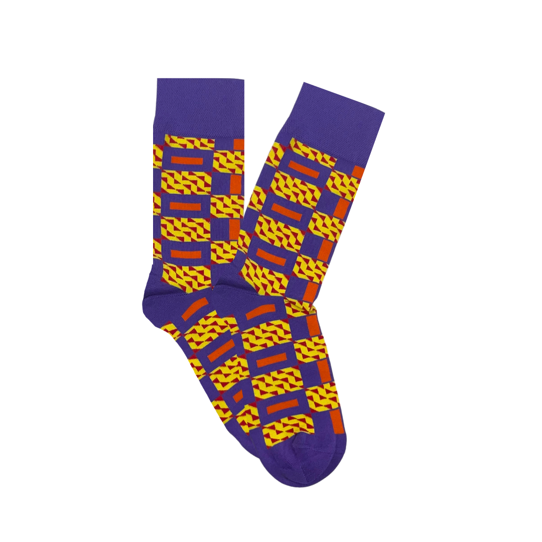 Sika Purple Socks