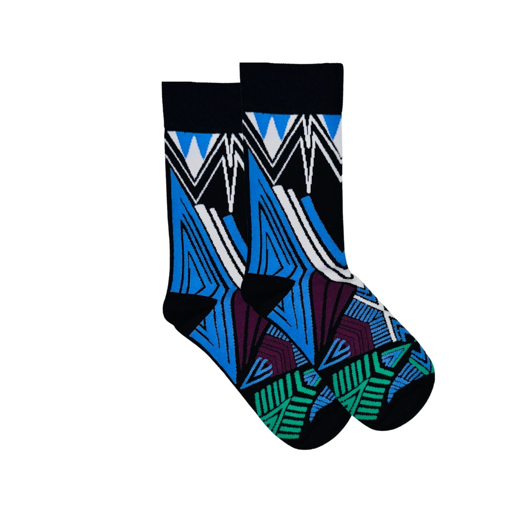 Zulu Blue Socks