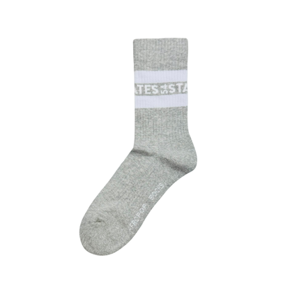 54 States Grey Sports Socks