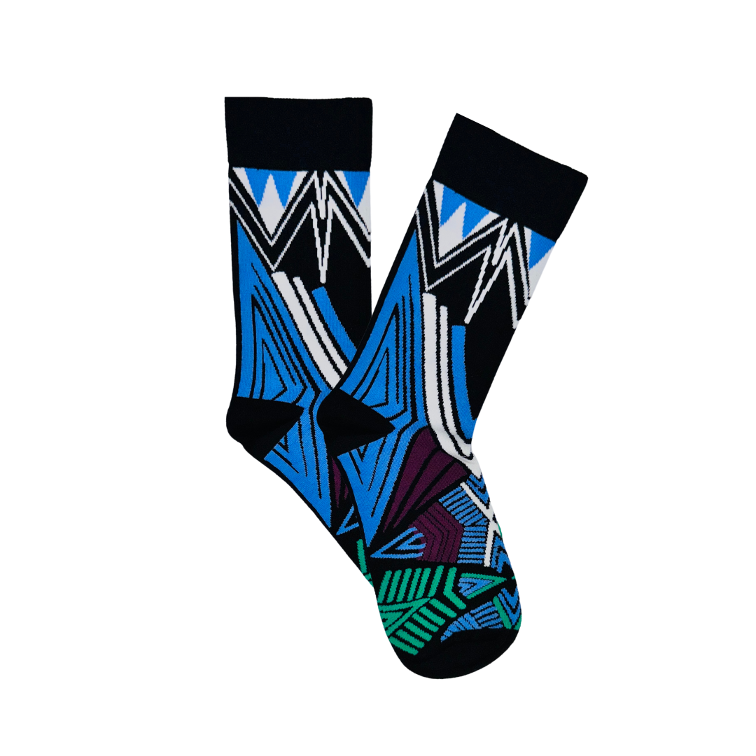 Zulu Blue Socks