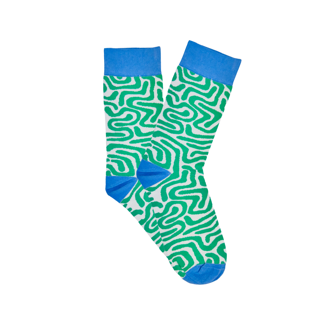 Roots Green Socks