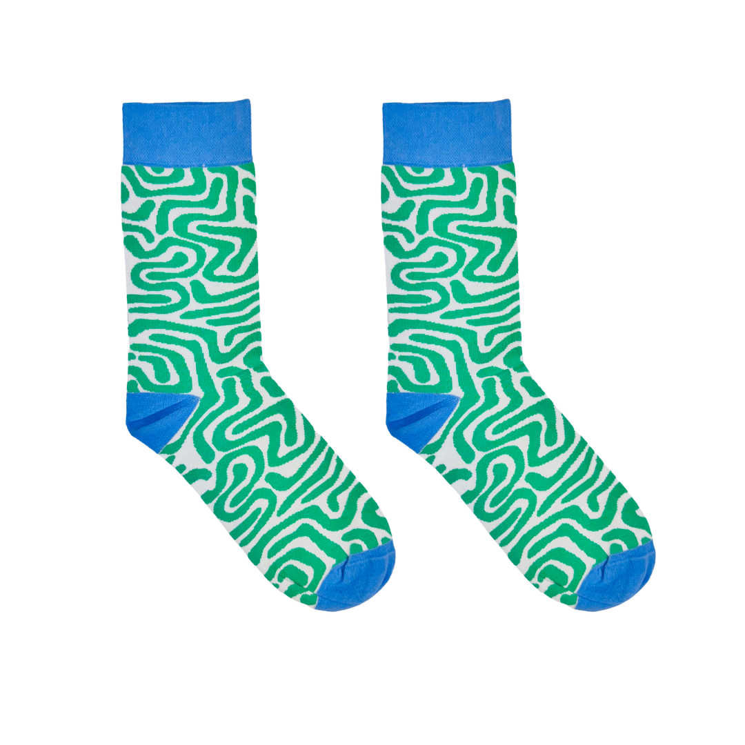 Roots Green Socks