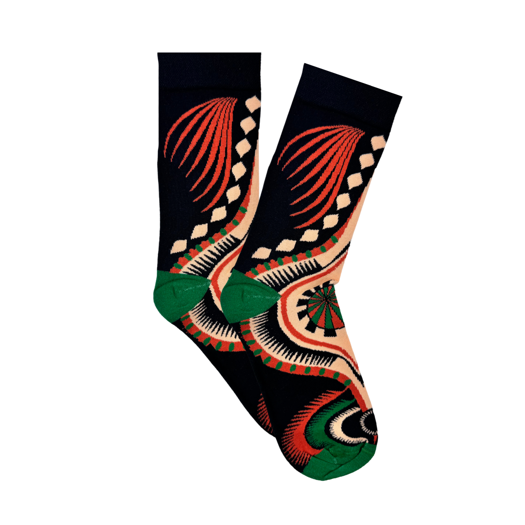 Dashiki Socks Multi Colour