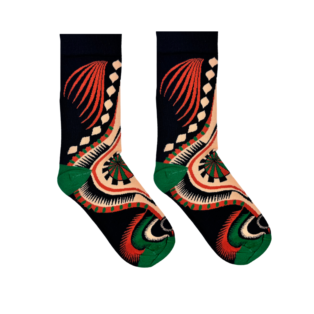 Dashiki Socks Multi Colour