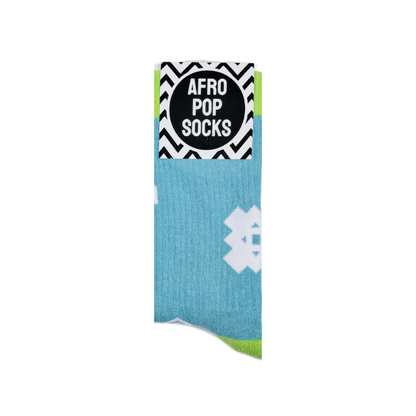 Aqua Icon Sports Socks