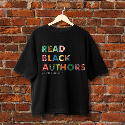 Read Black Authors T-Shirt – Afropop x Bookishly Literary Statement Tee