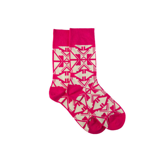 Shaka Pink Socks