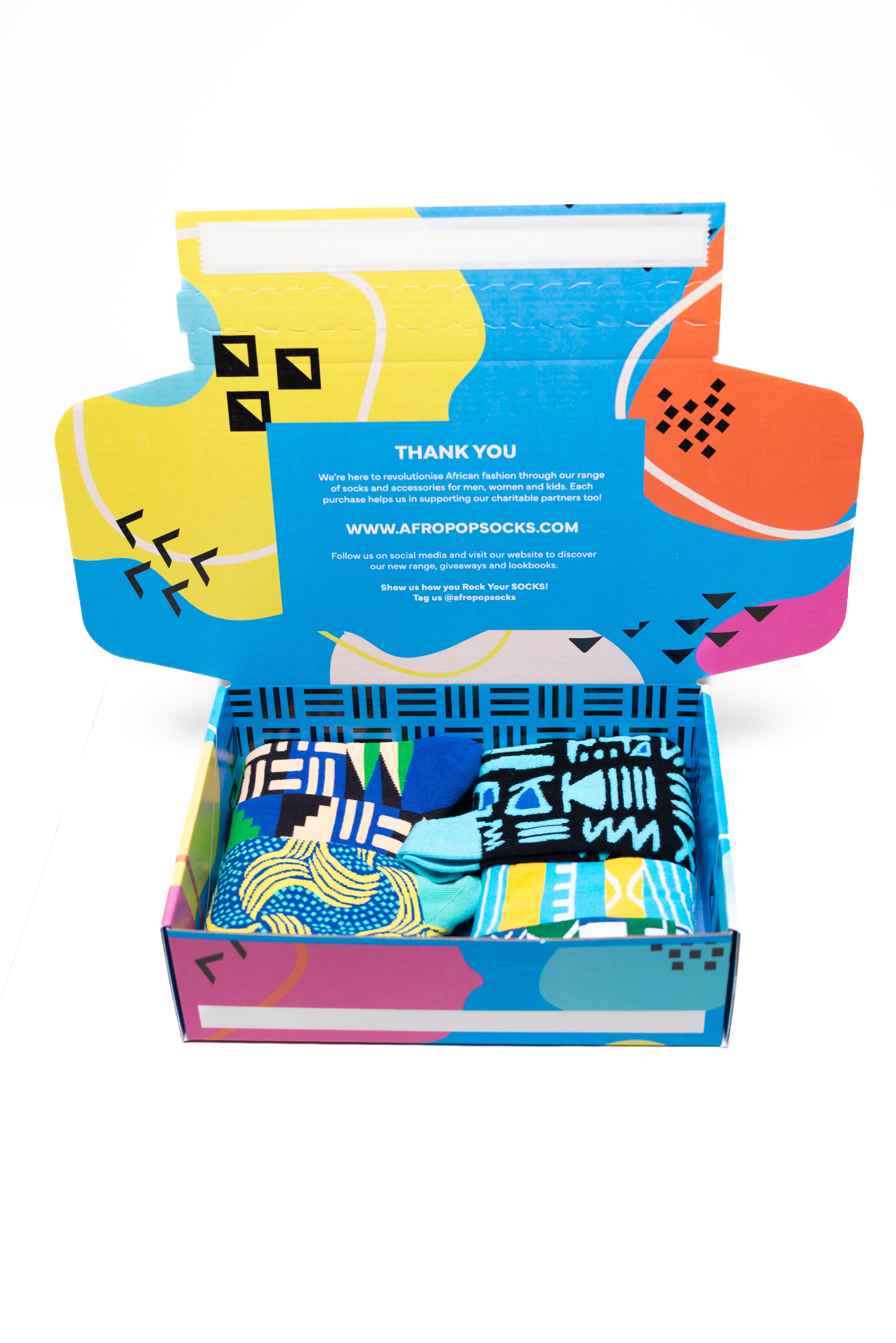 Cool Blue Gift Box