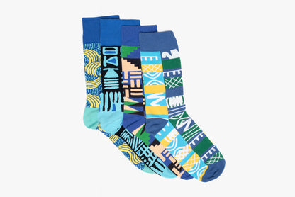 Cool Blue Gift Box