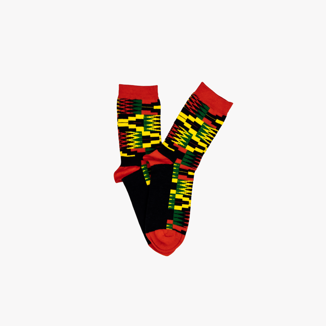 KIDS Zion Red Socks