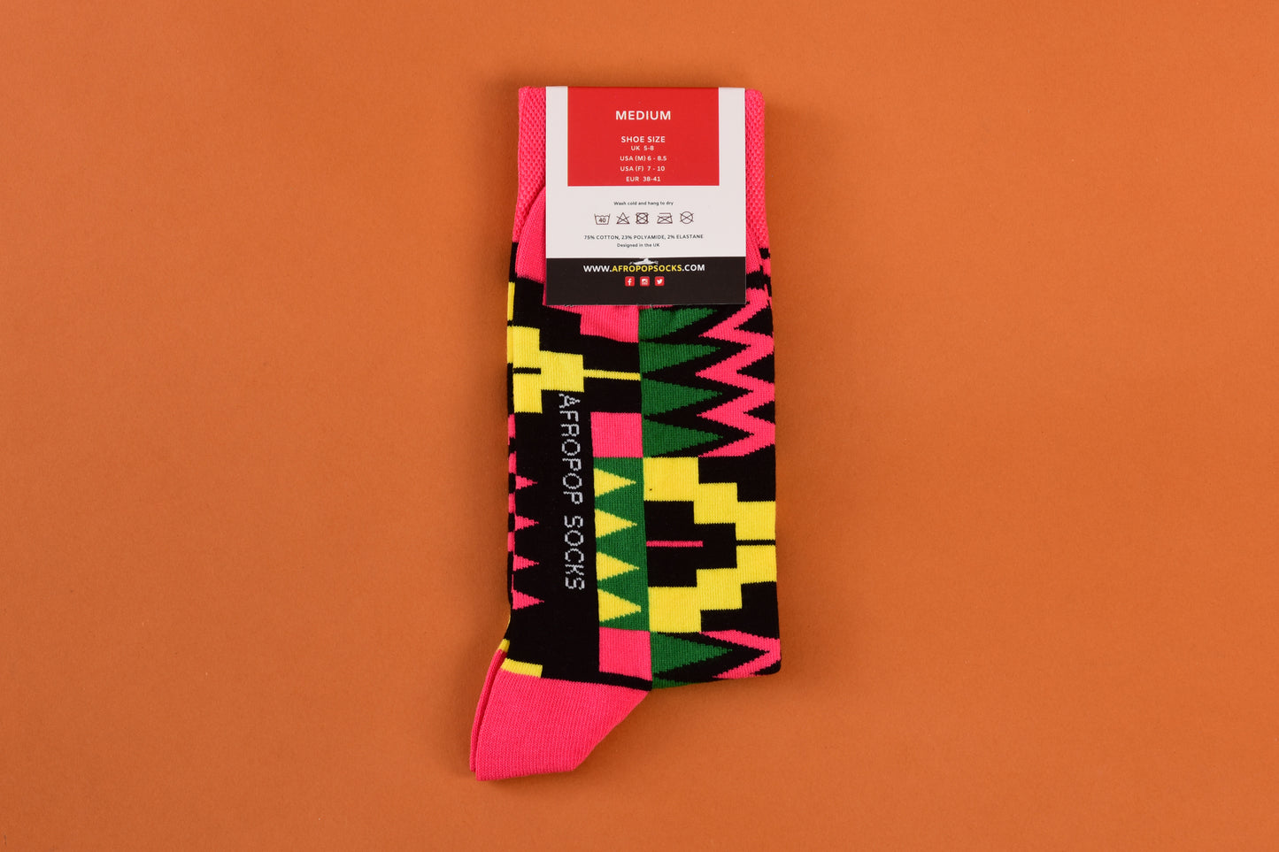 Zion Socks Pink