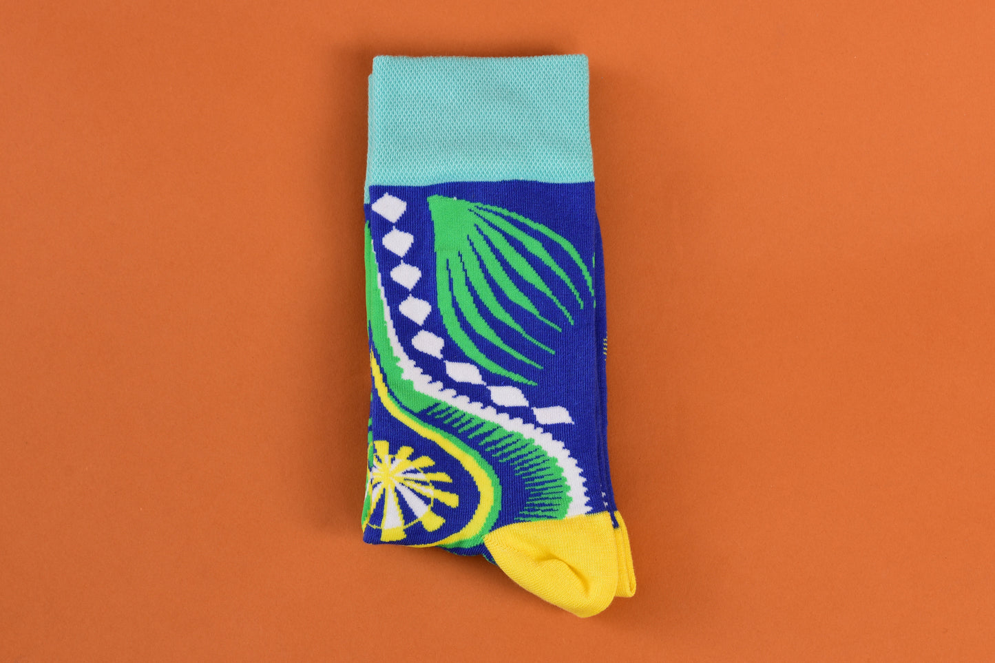 Dashiki Socks Blue