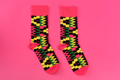 Zion Socks Pink