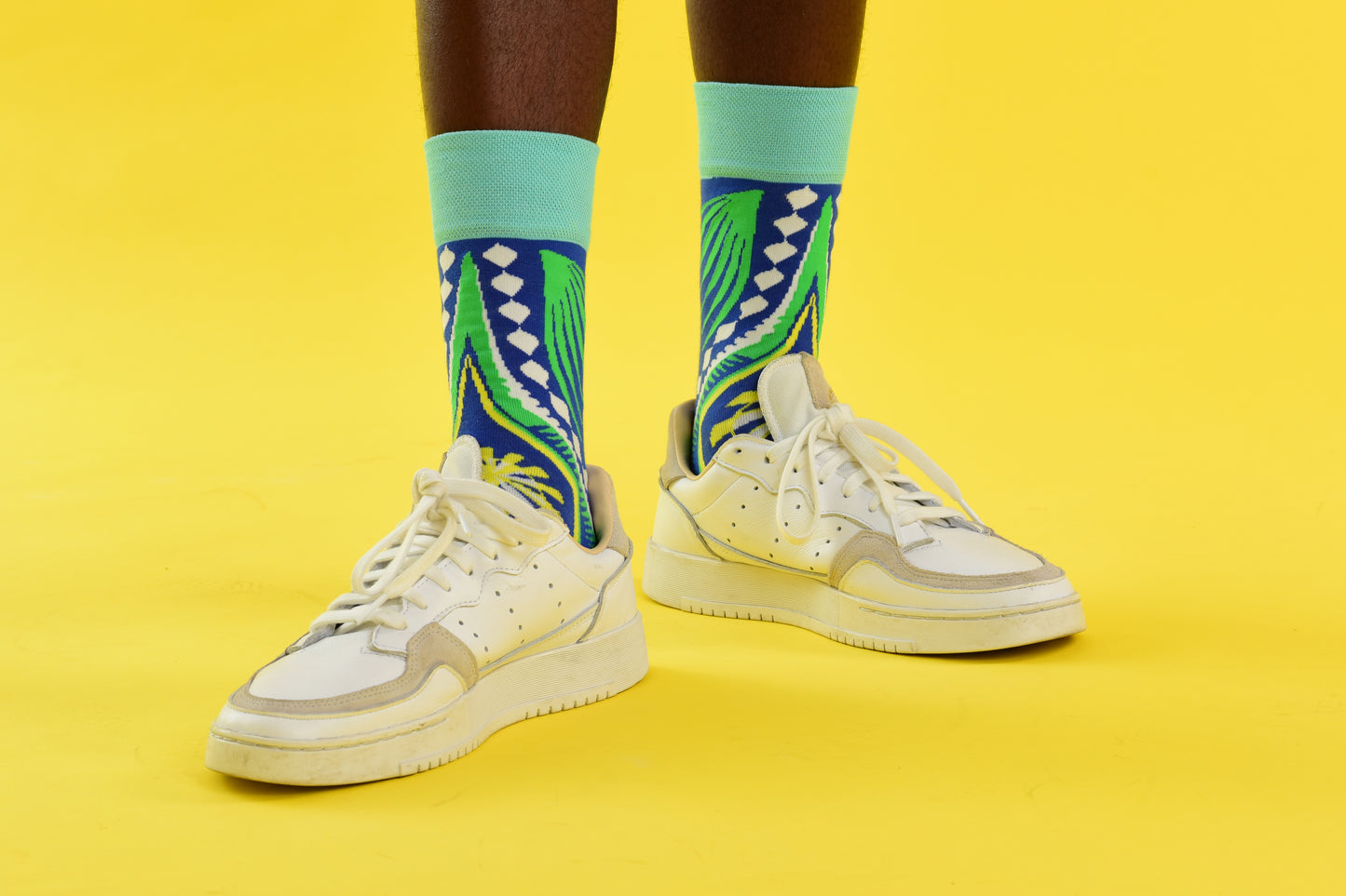 Dashiki Socks Blue