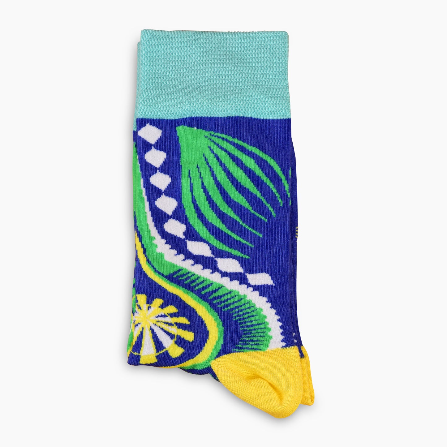 Dashiki Socks Blue